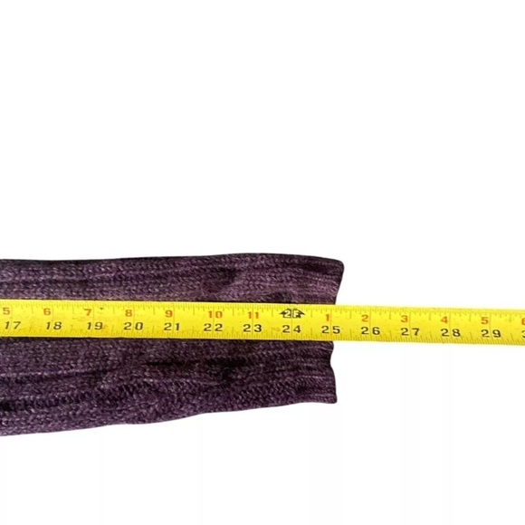 Vintage J Crew Wool Sweater Medium Men’s 90s Crewneck Gray Cable Knit Fisherman - Picture 6 of 6